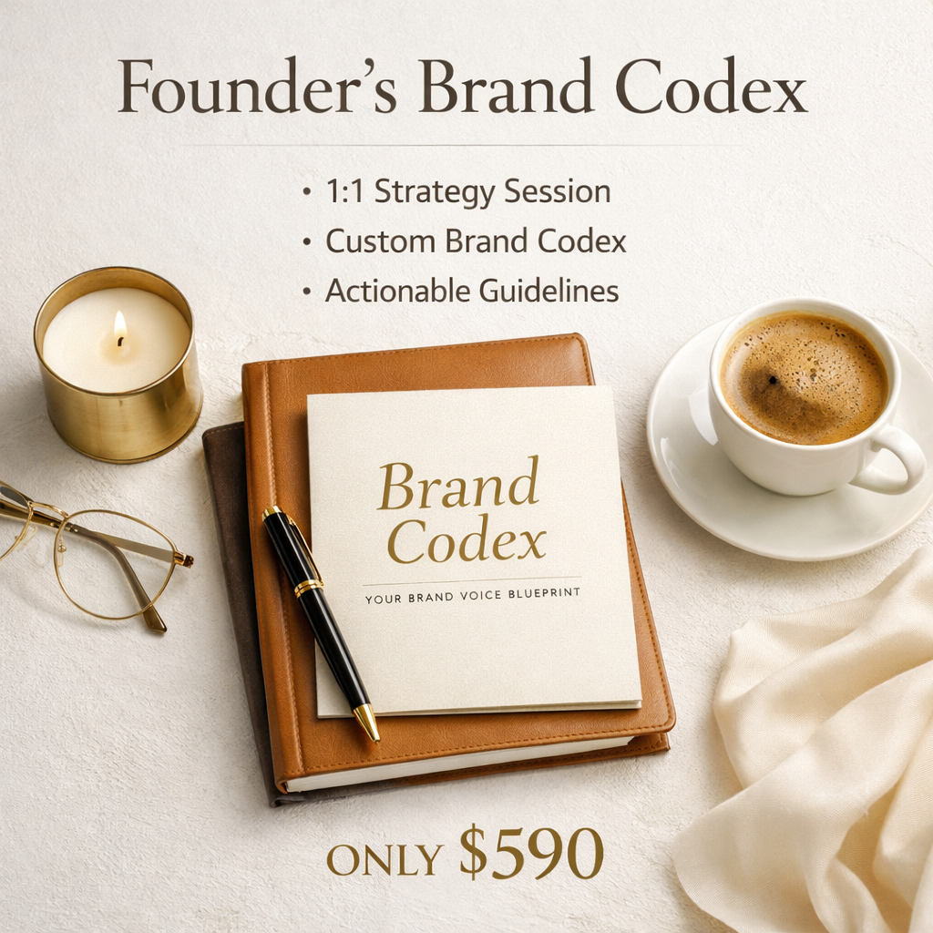 Brand Codex (Founder's Pricing)